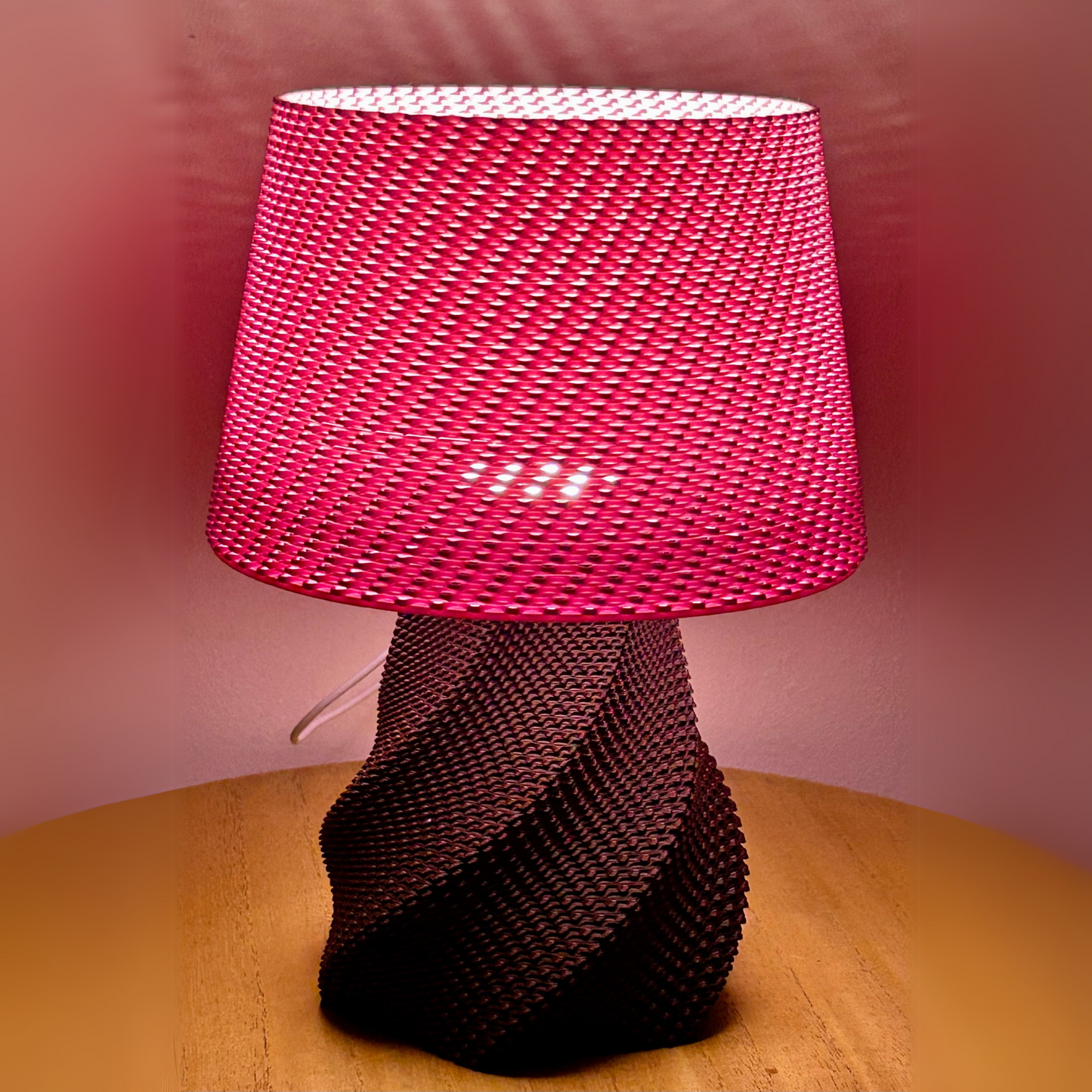 Rose & Cocoa Lamp | Studio BUBU